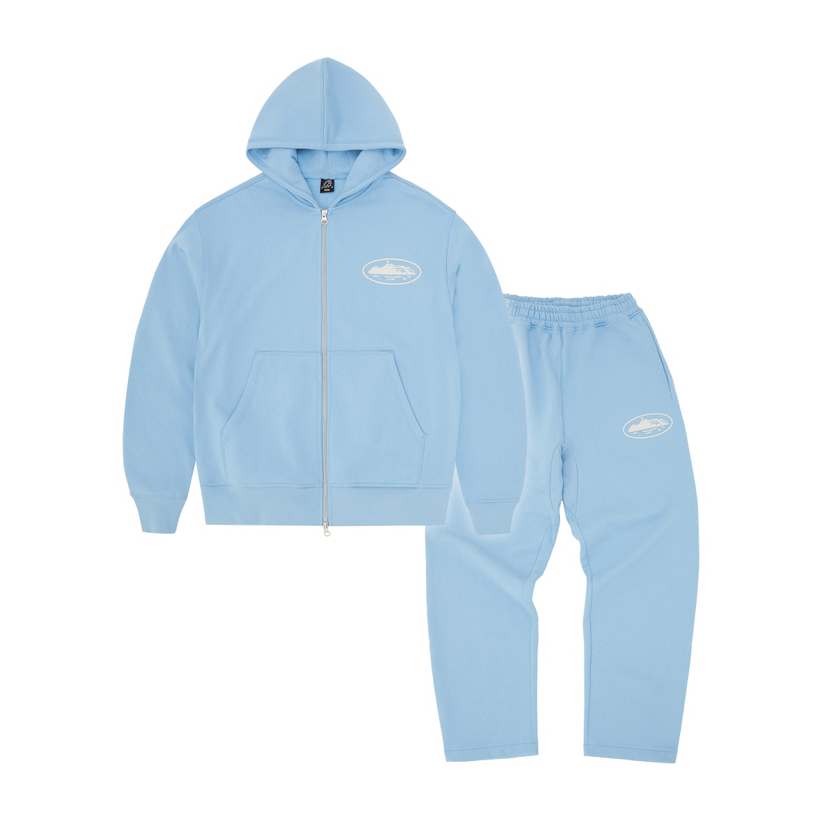 ISLAND PUFF PRINT TRACKSUIT [BABY BLUE] – CRTZRTW