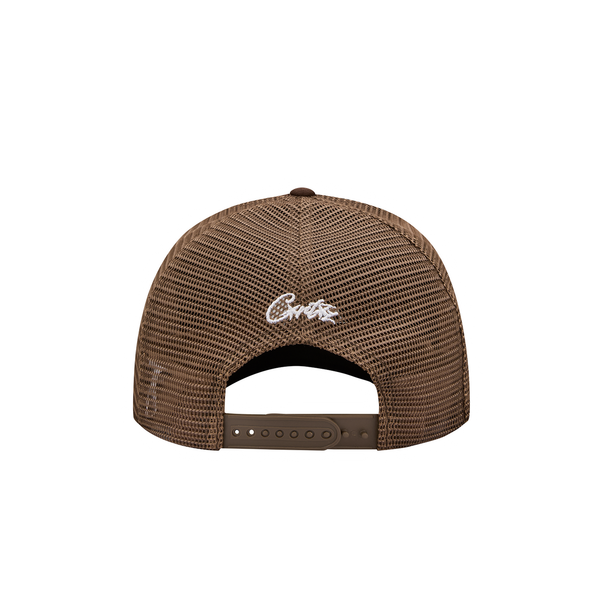 ISLAND PUFF PRINT TRUCKER HAT [BROWN] – CRTZRTW