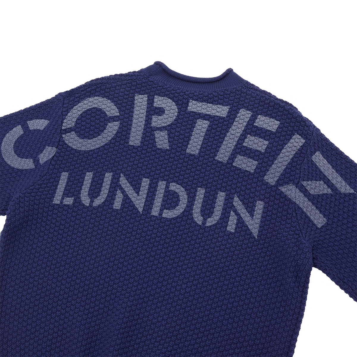 コーテイズ　ニットセーター　corteiz Knit navy ネイビー　S Corteiz C Star Mohair Knit Sweater Navy Men's - FW23 - US