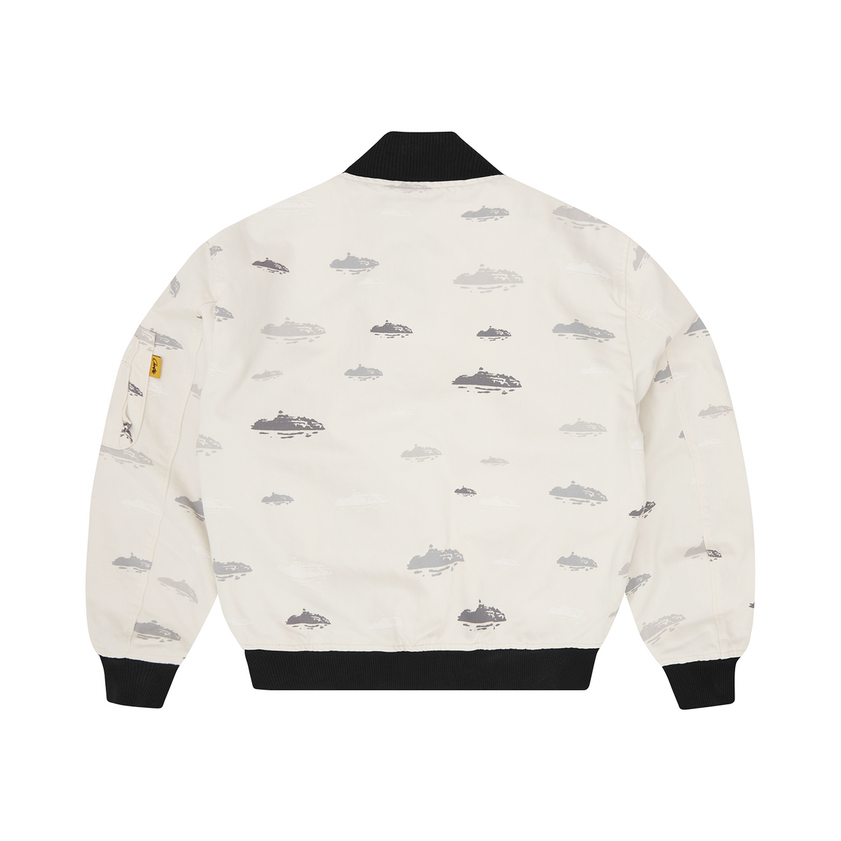 REVERSIBLE BOMBER JACKET [OFFWHITE & BLACK] – CRTZRTW