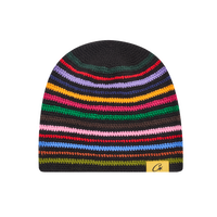 CROCHET BEANIE [BLACK MULTI]