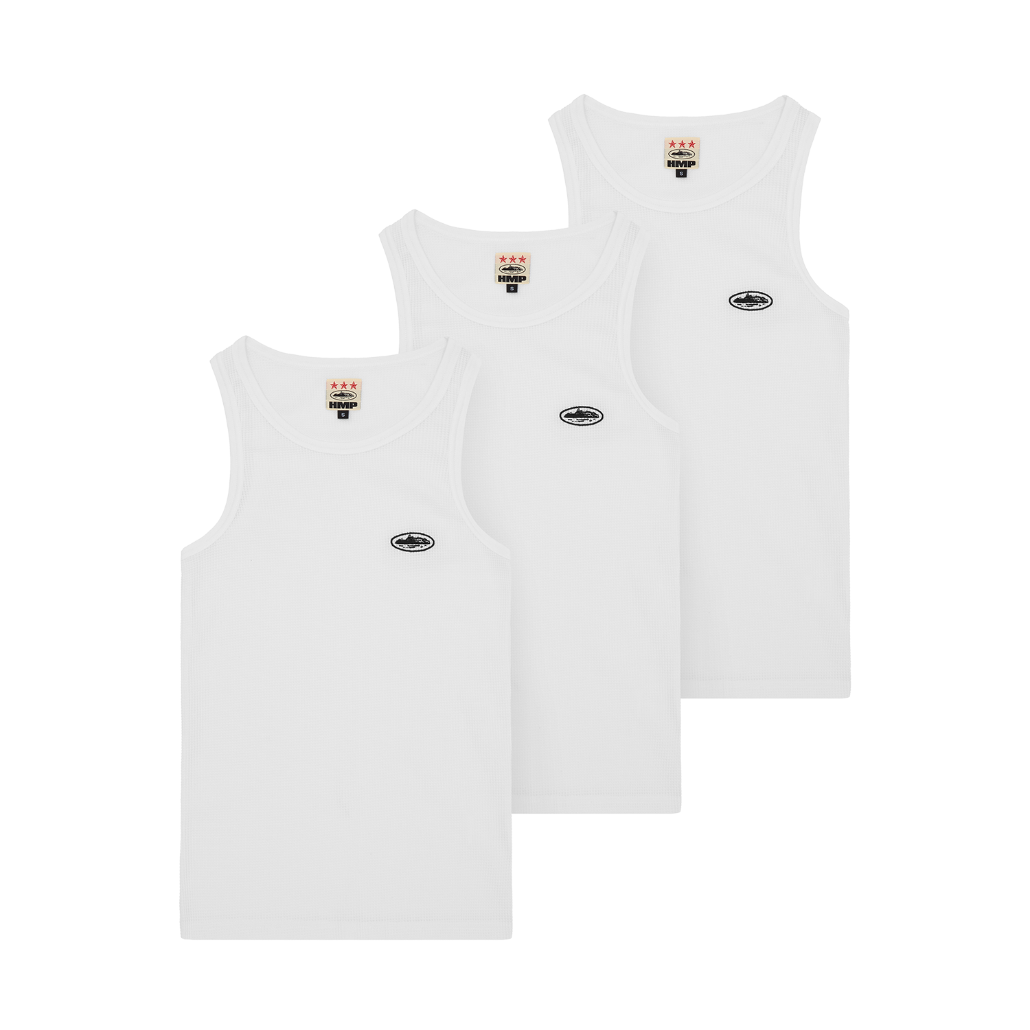 HMP ESSENTIALS TANK TOP [3PK] [WHITE]