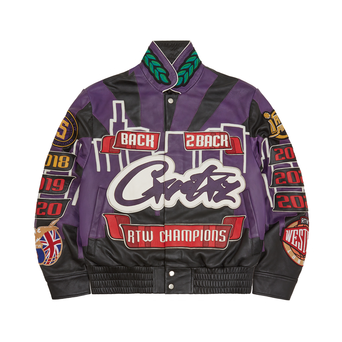 CHAMPIONSHIP LEATHER JACKET [BLACK]