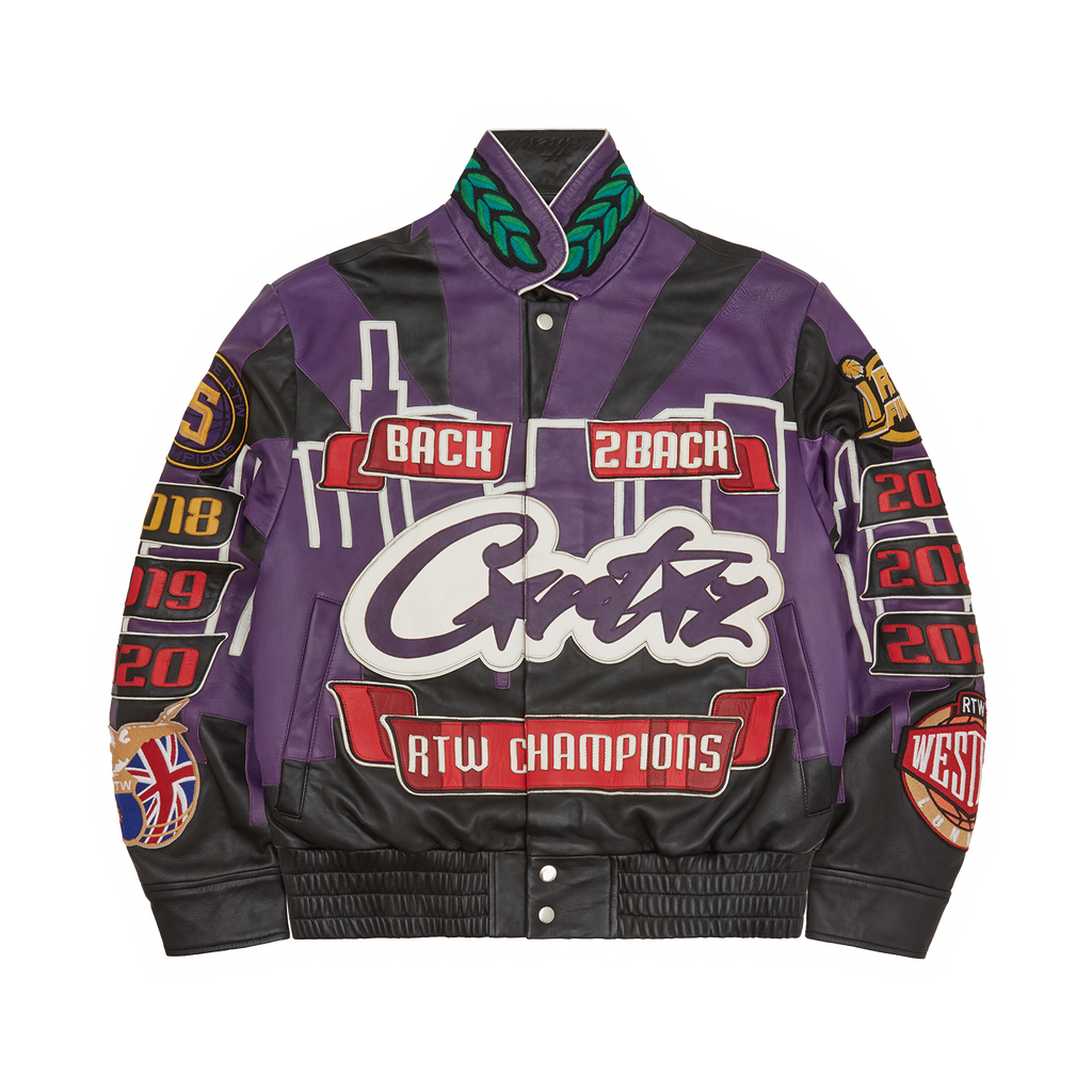 CHAMPIONSHIP LEATHER JACKET [BLACK]