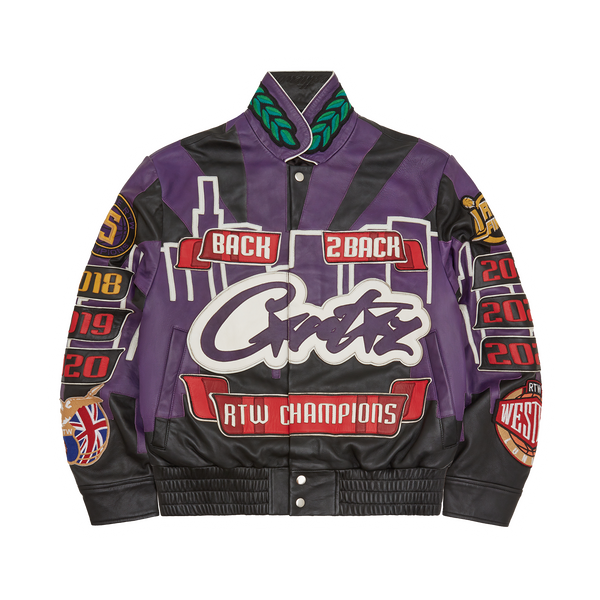 CHAMPIONSHIP LEATHER JACKET [BLACK]