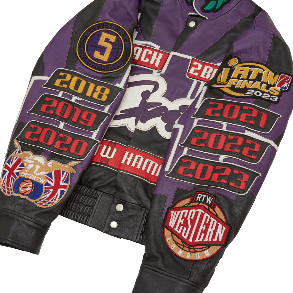 CHAMPIONSHIP LEATHER JACKET [BLACK]