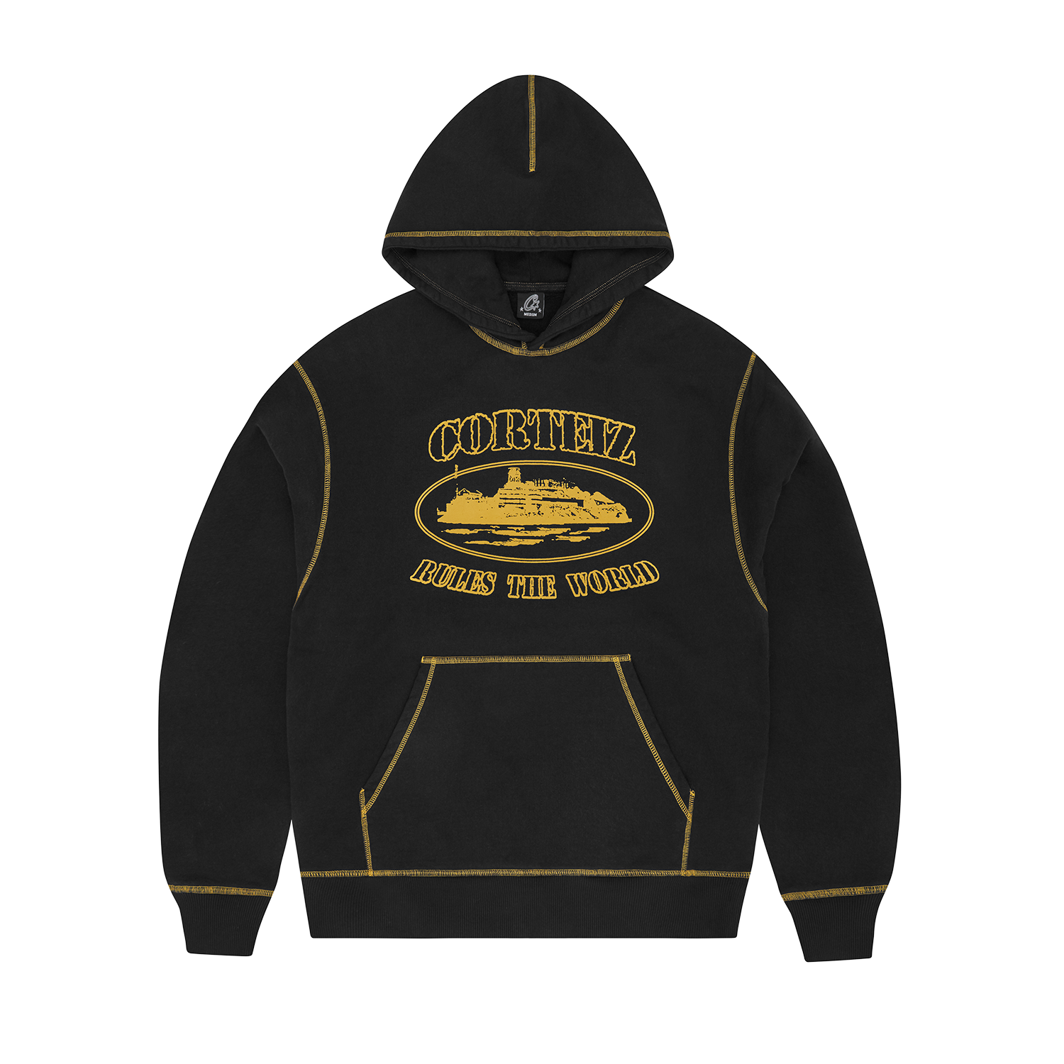 Buy Corteiz Sponsors Training Pullover 'Black' - 07892