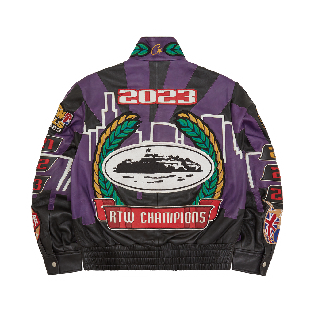 CHAMPIONSHIP LEATHER JACKET [BLACK]