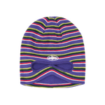 PEEK-A-BEANIE [NAVY MULTI]