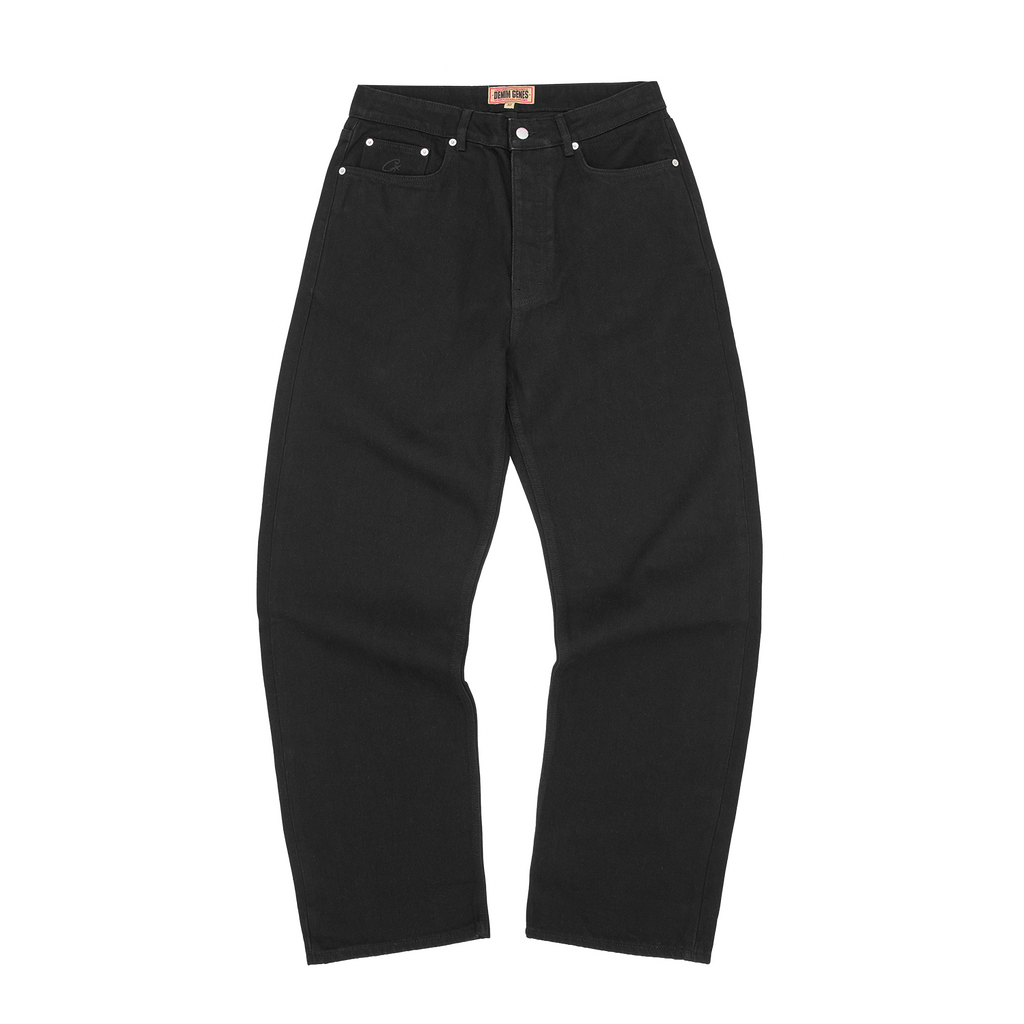 ALLSTARZ BAGGY JEANS [TRIPLE BLACK]