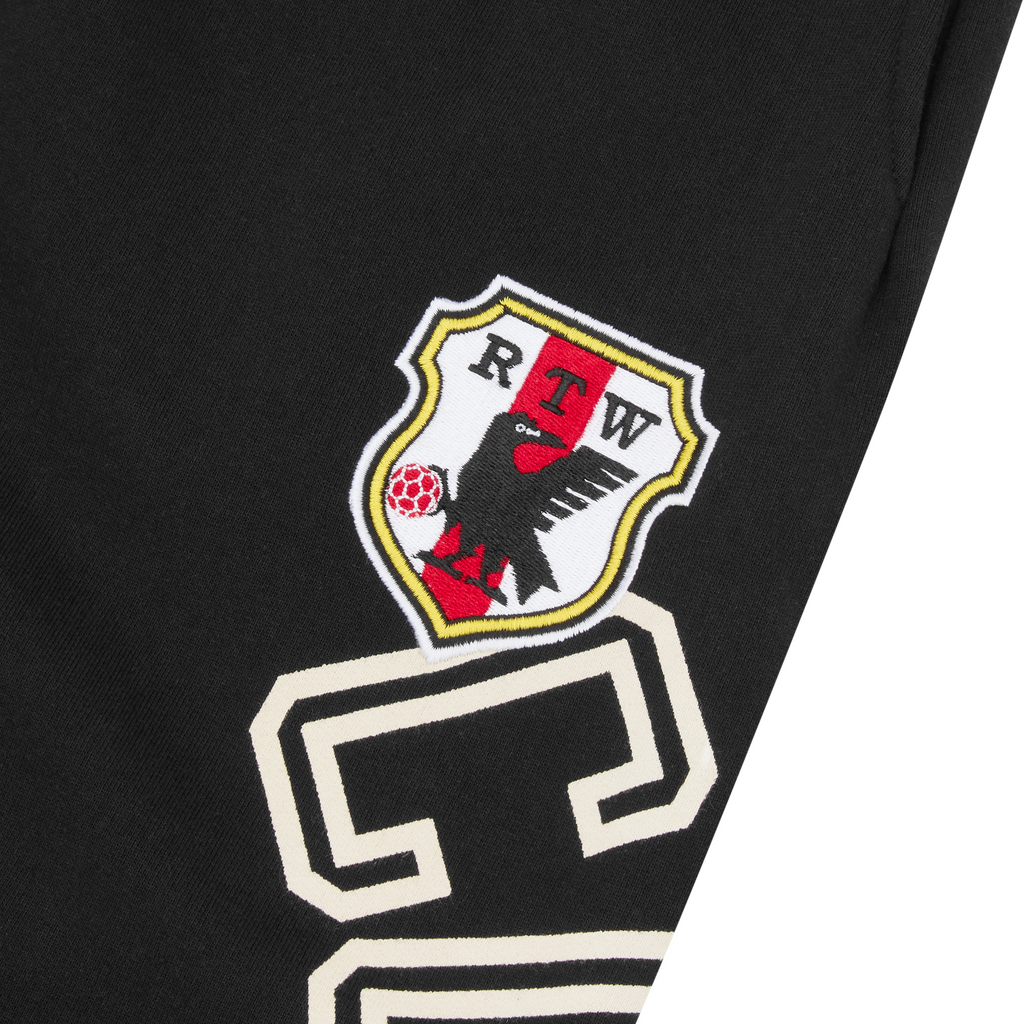 ARCH SHIELD OPEN HEM SWEATPANT [BLACK]