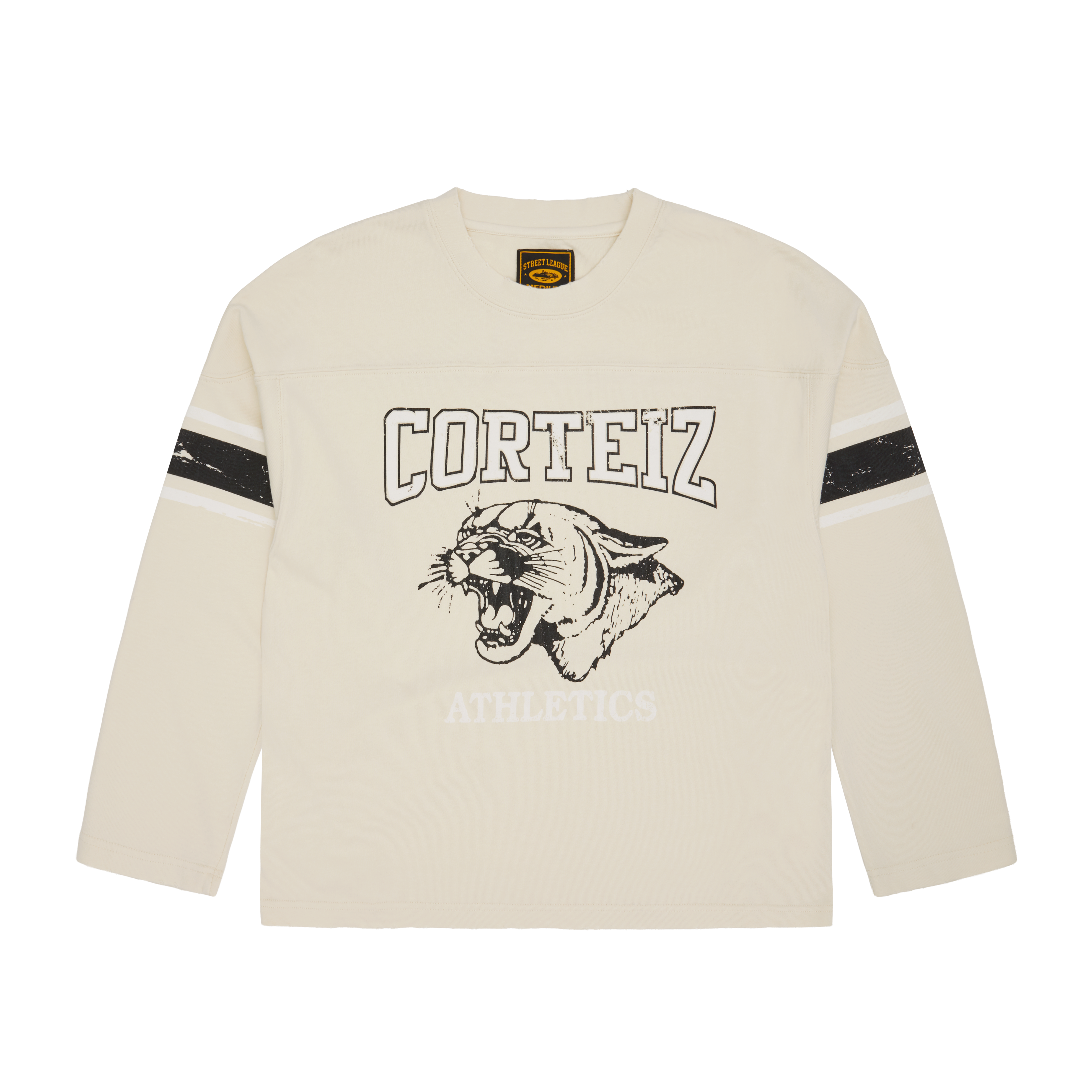 ATHLETICS HEAVYWEIGHT LS TOP [CREAM]