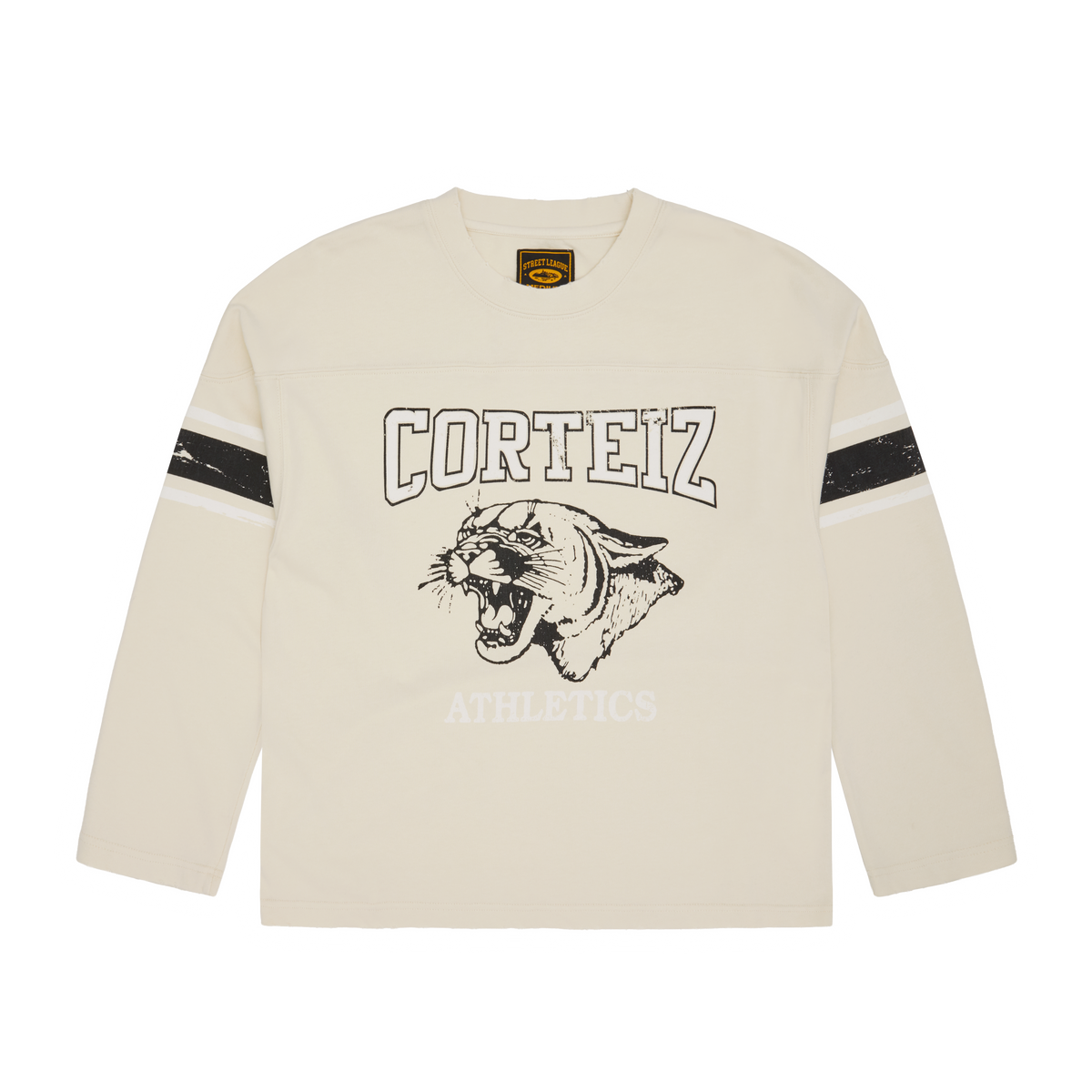 ATHLETICS HEAVYWEIGHT LS TOP [CREAM]
