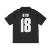 ALCATRAZ FOOTBALL JERSEY [BLACK]