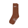 ALCATRAZ SOCKS [BROWN]