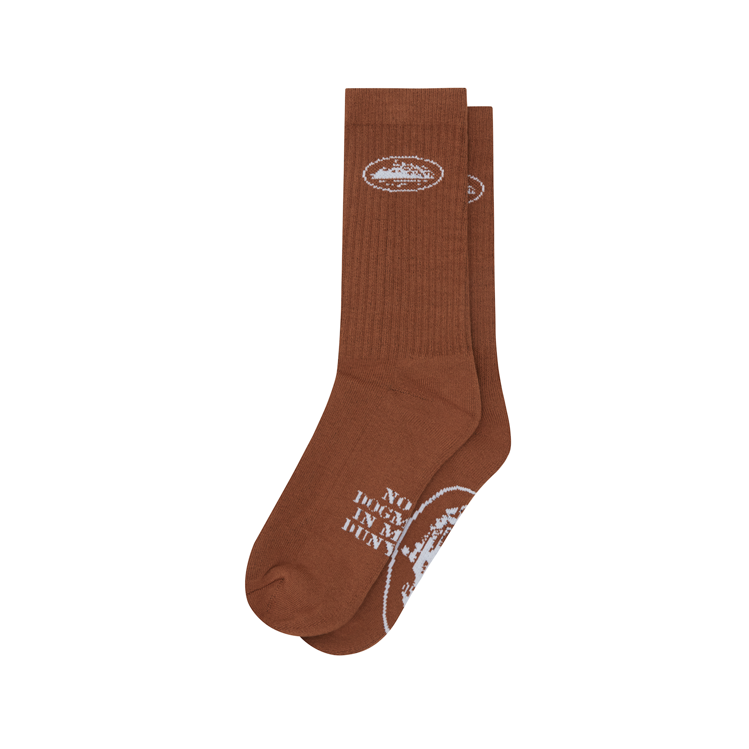 ALCATRAZ SOCKS [BROWN]