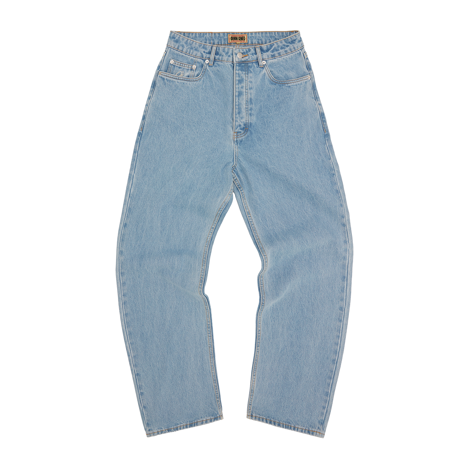 ALLSTARZ BAGGY JEANS [WASHED BLUE]