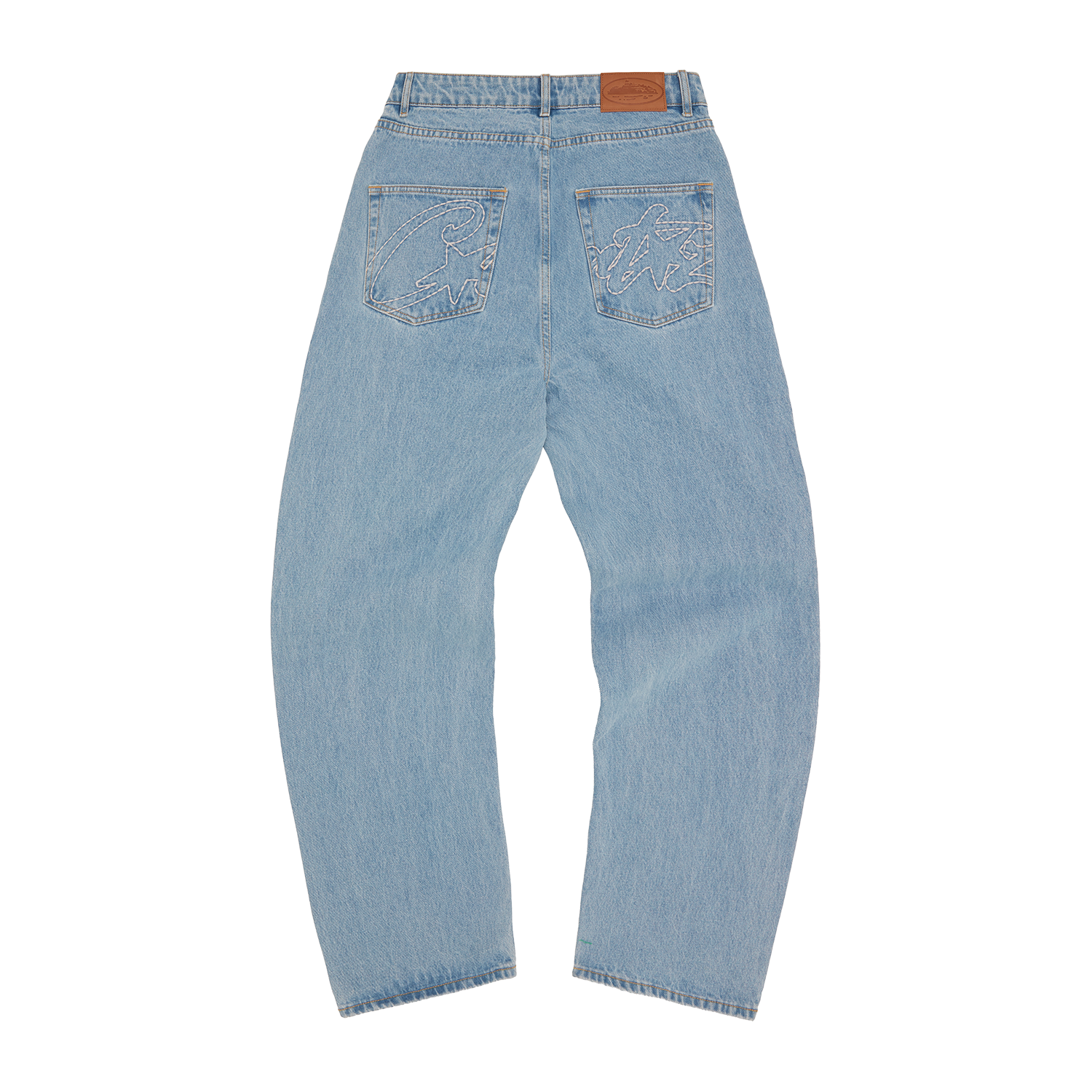 ALLSTARZ BAGGY JEANS [WASHED BLUE]