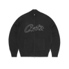 ALLSTARZ KNIT ZIP UP [BLACK]