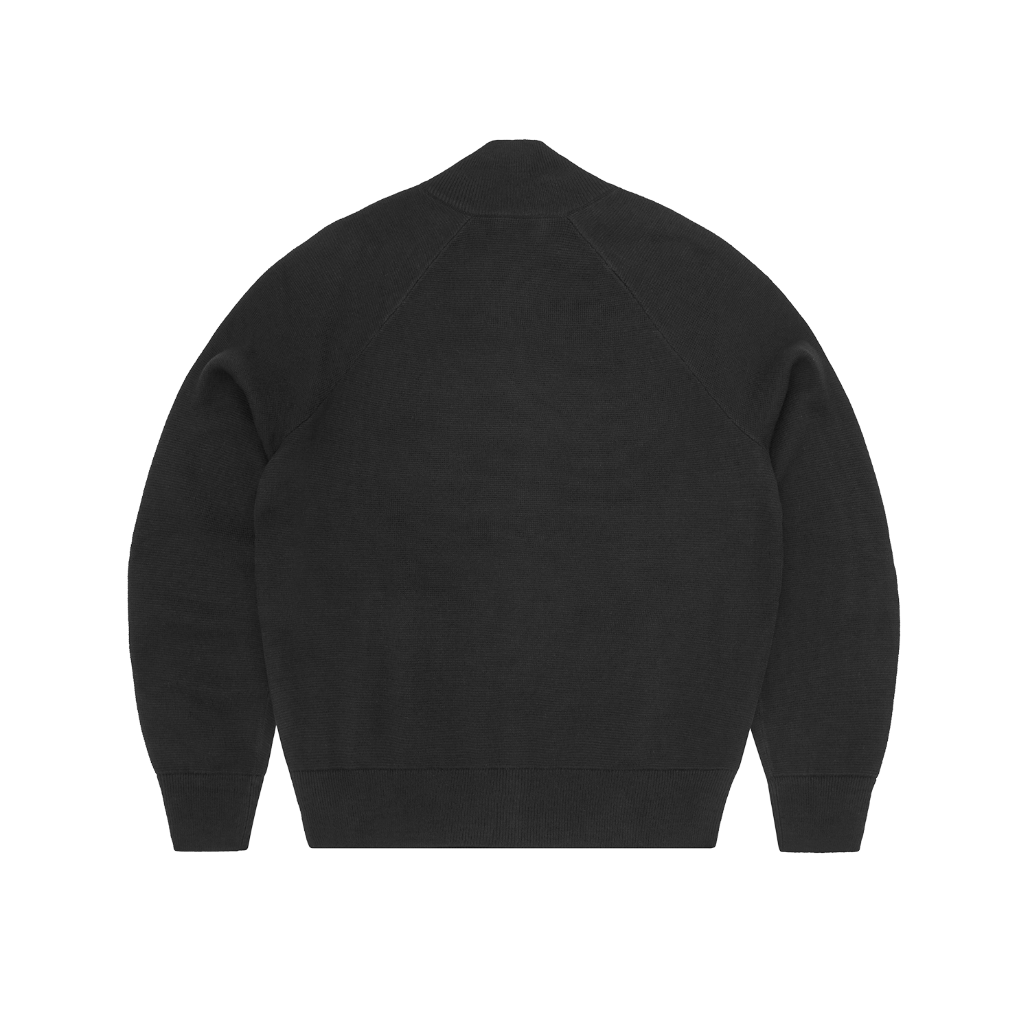 ALLSTARZ KNIT ZIP UP [BLACK]