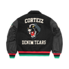 CORTEARS PANTHER VARSITY JACKET [BLACK]