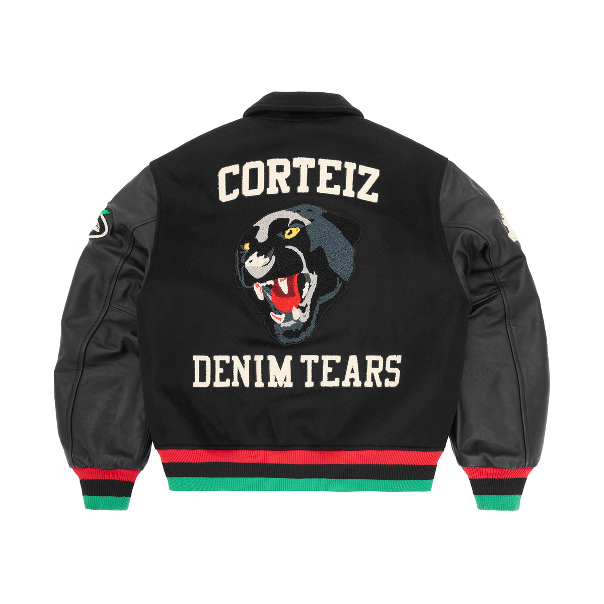 CORTEARS PANTHER VARSITY JACKET [BLACK]
