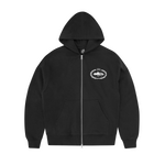 BBK ROYALE ZIP HOODIE [BLACK]