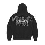 BBK ROYALE ZIP HOODIE [BLACK]