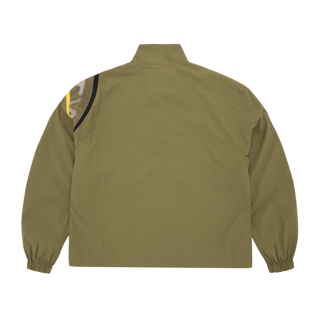 BIAS PANEL SHUKU JACKET [OLIVE]