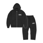ISLAND PUFF PRINT TRACKSUIT [BLACK]