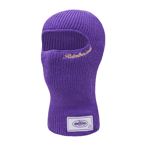 KNIT BALLY [PURPLE & GOLD]