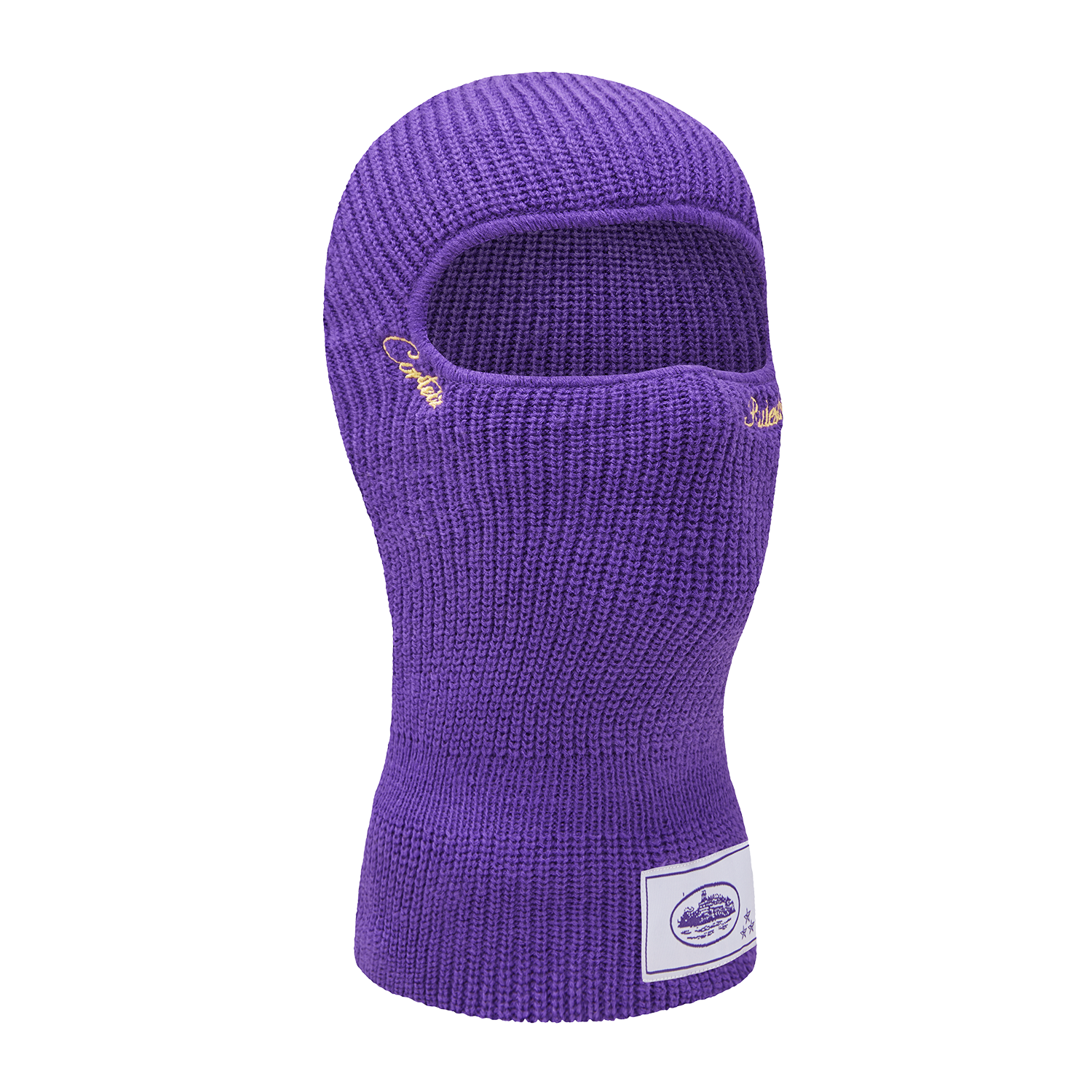KNIT BALLY [PURPLE & GOLD]