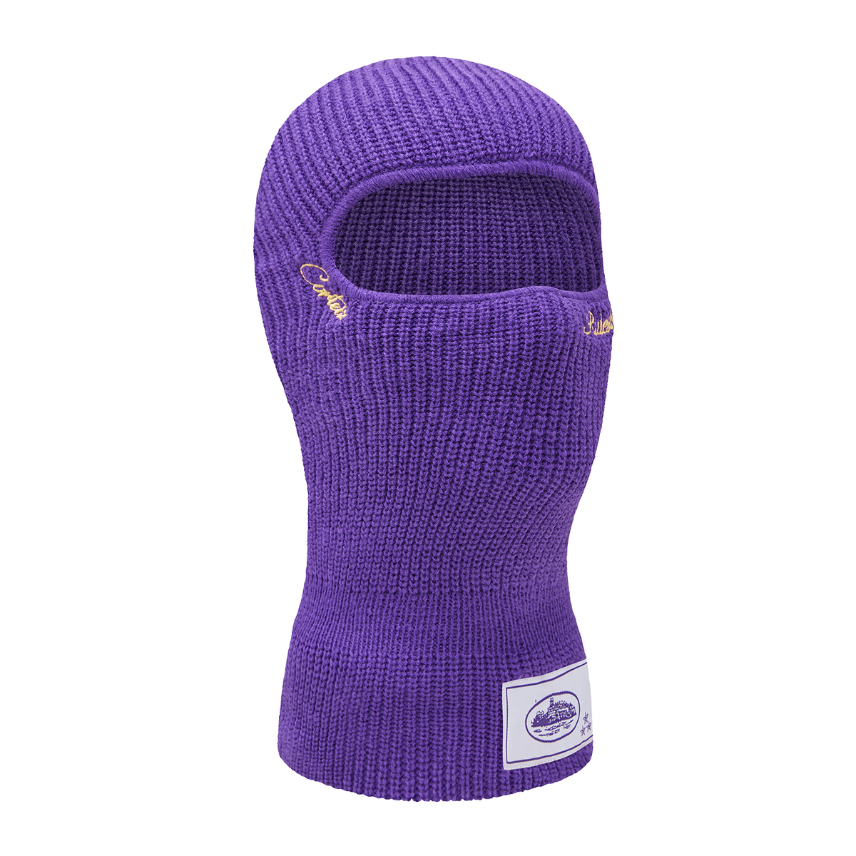 KNIT BALLY [PURPLE & GOLD]