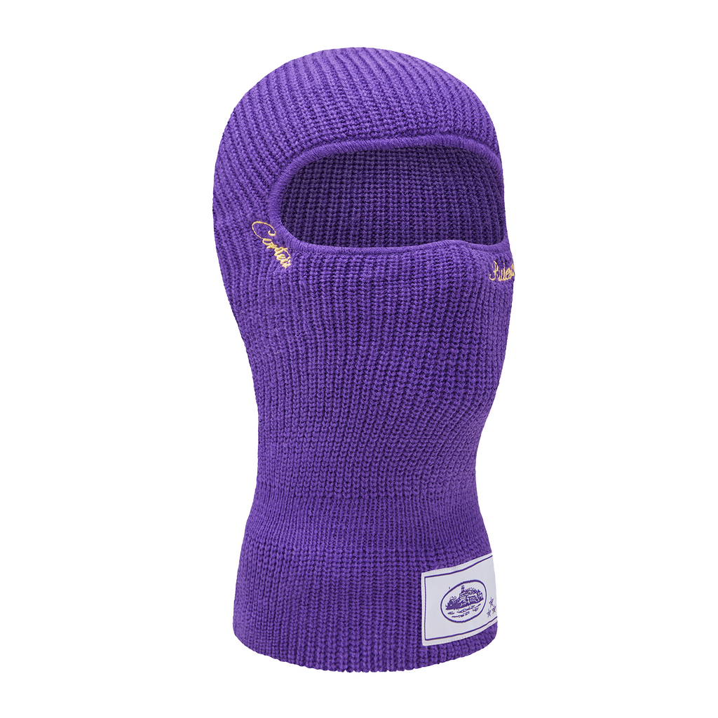 KNIT BALLY [PURPLE & GOLD]