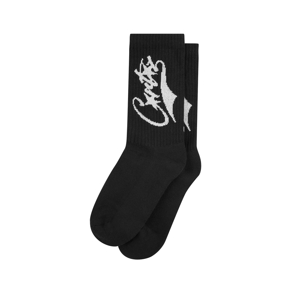 BASEBALL SOCKS [BLACK AND WHITE]