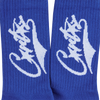 BASEBALL SOCKS [BLUE AND WHITE]