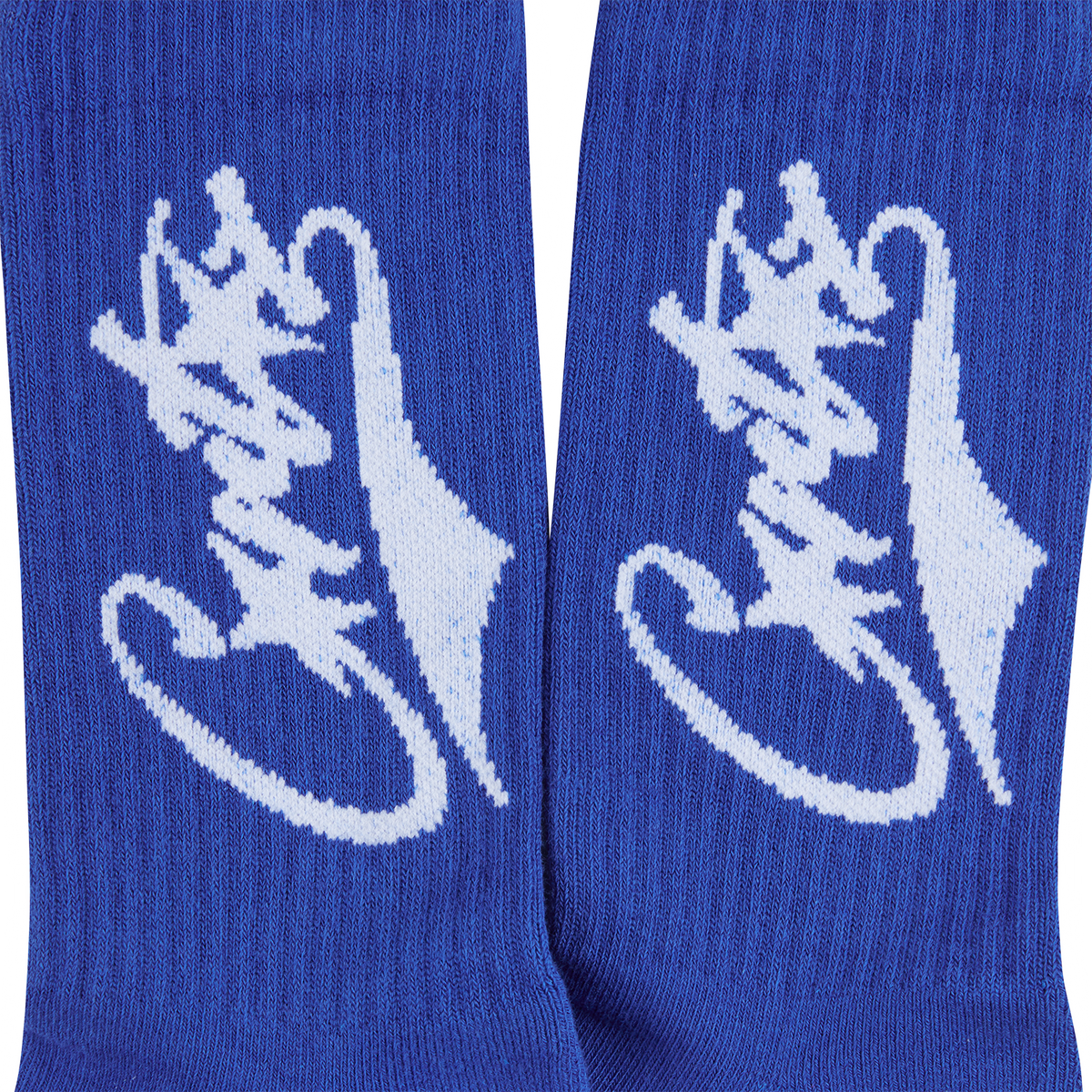 BASEBALL SOCKS [BLUE AND WHITE]