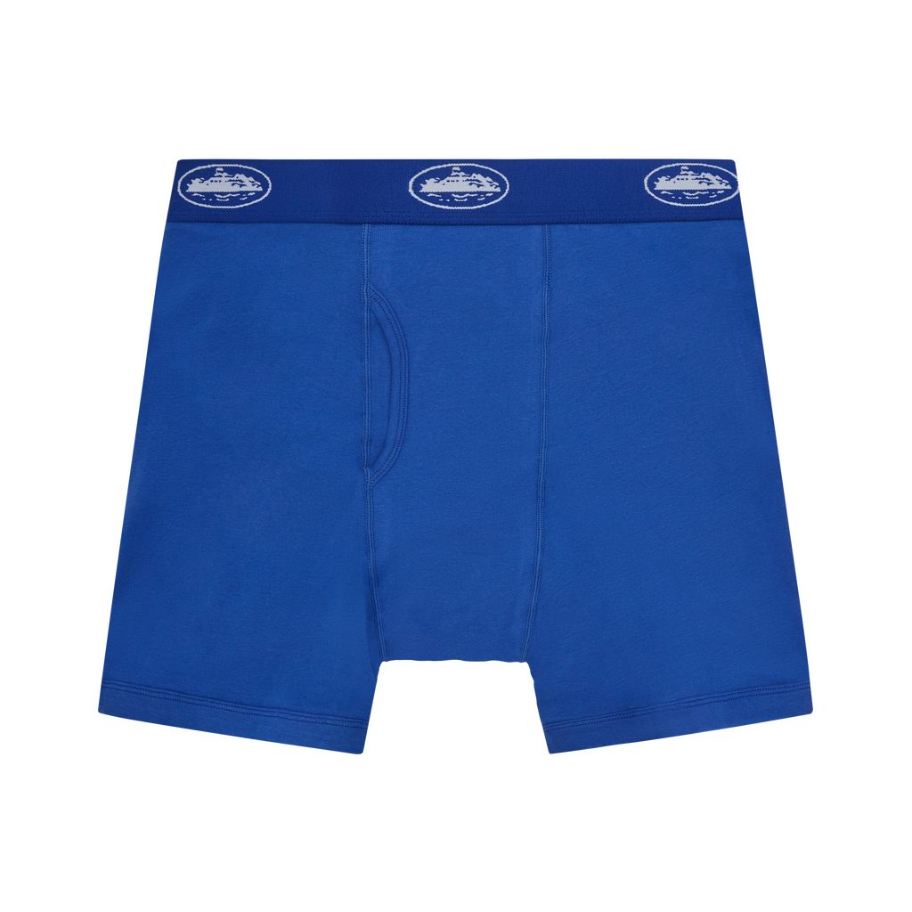 BLUE ALCATRAZ BOXERS [3 PACK]