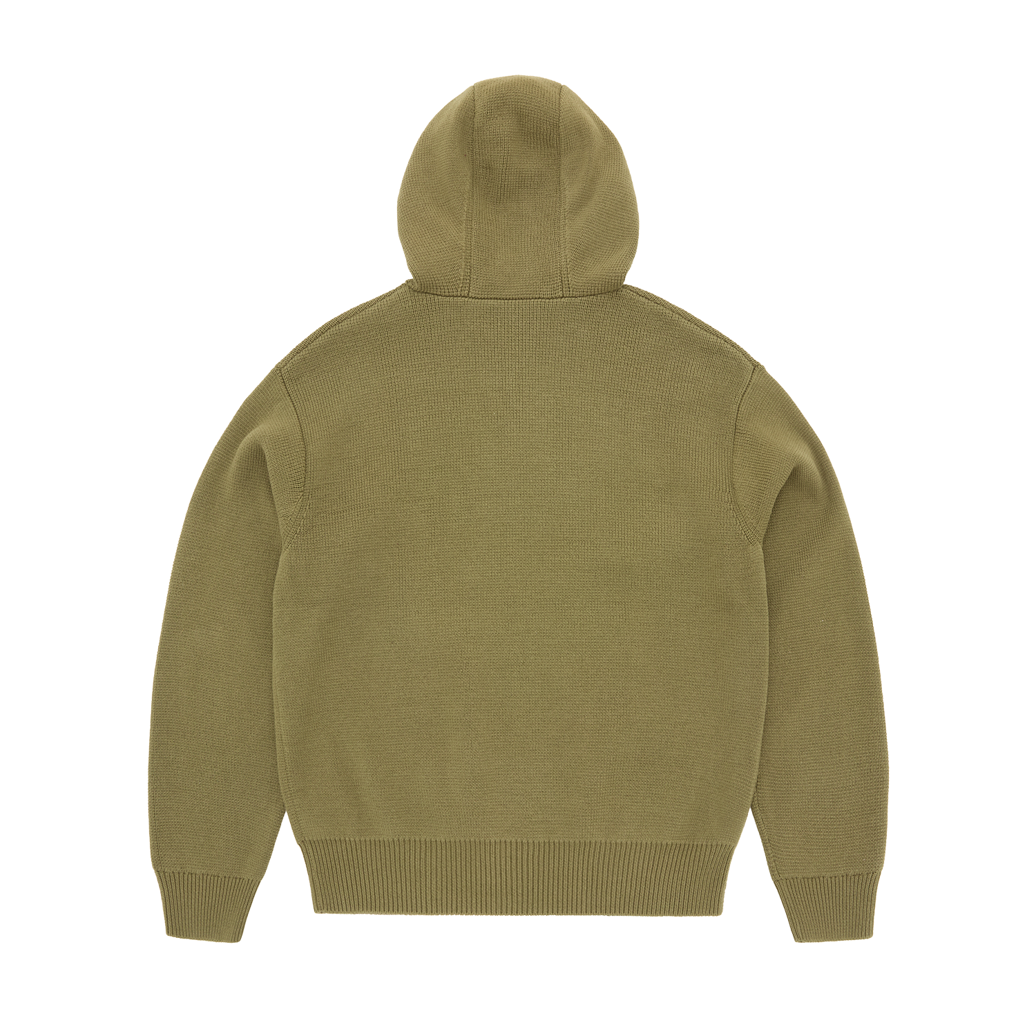 3M COLLEGE KNIT ZIP HOODIE [OLIVE]