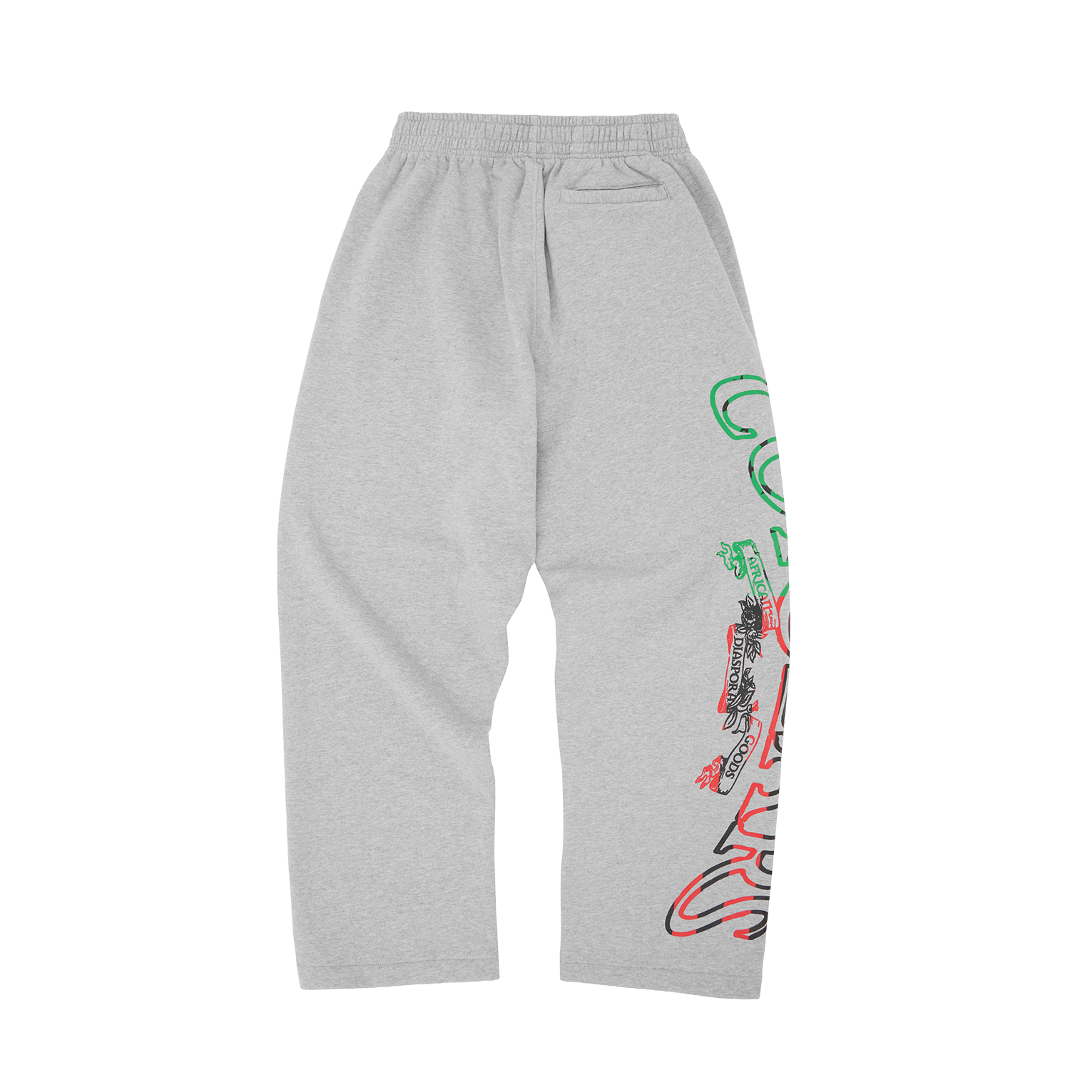 CORTEARS ROYALE OPEN HEM SWEATPANT [HEATHER GREY]