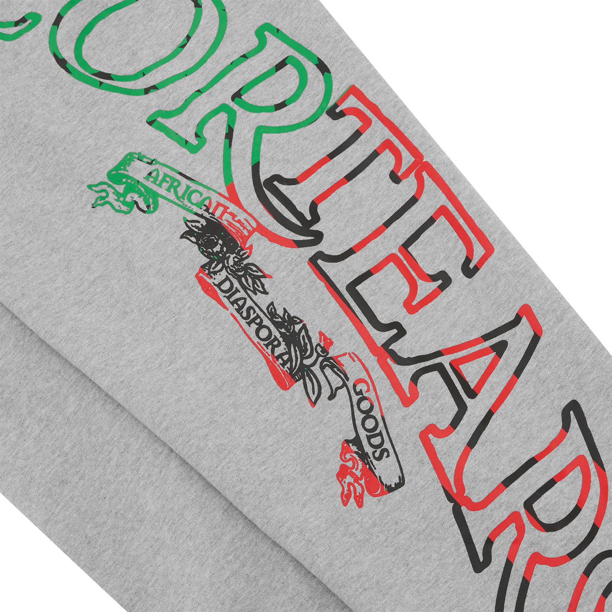 CORTEARS ROYALE OPEN HEM SWEATPANT [HEATHER GREY]