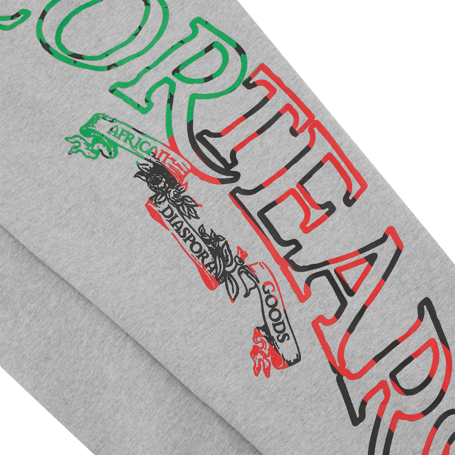 CORTEARS ROYALE OPEN HEM SWEATPANT [HEATHER GREY]