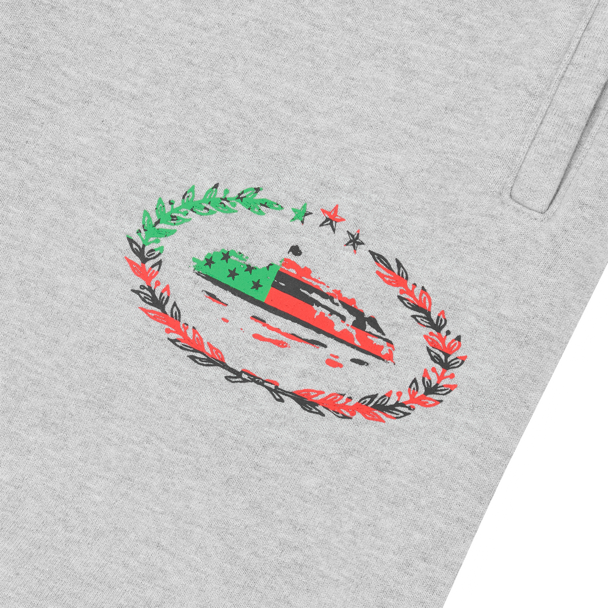 CORTEARS ROYALE OPEN HEM SWEATPANT [HEATHER GREY]