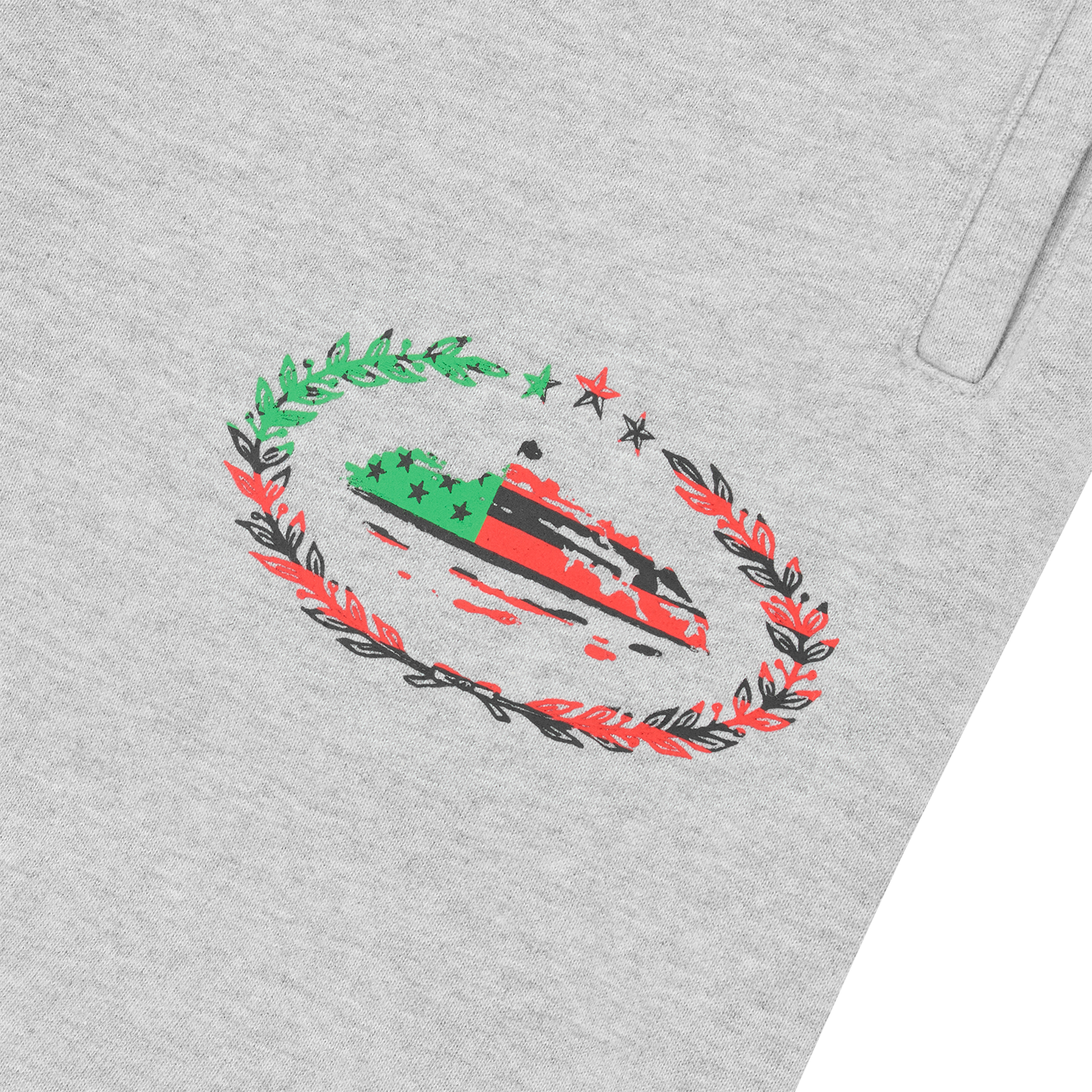 CORTEARS ROYALE OPEN HEM SWEATPANT [HEATHER GREY]