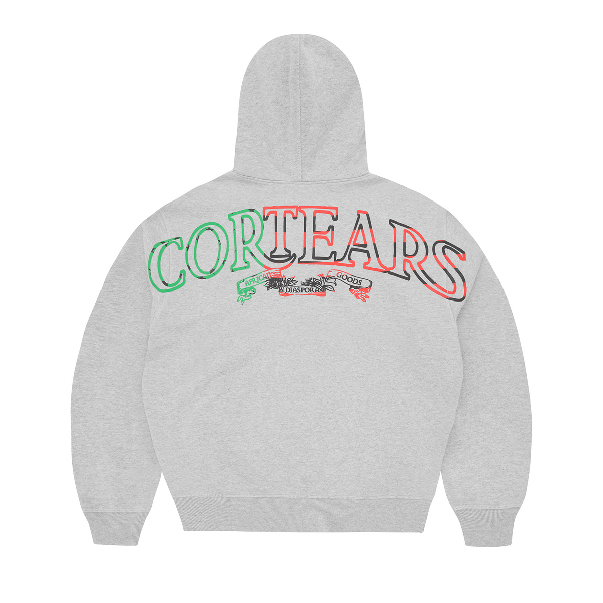 CORTEARS ROYALE ZIP HOODIE [HEATHER GREY]