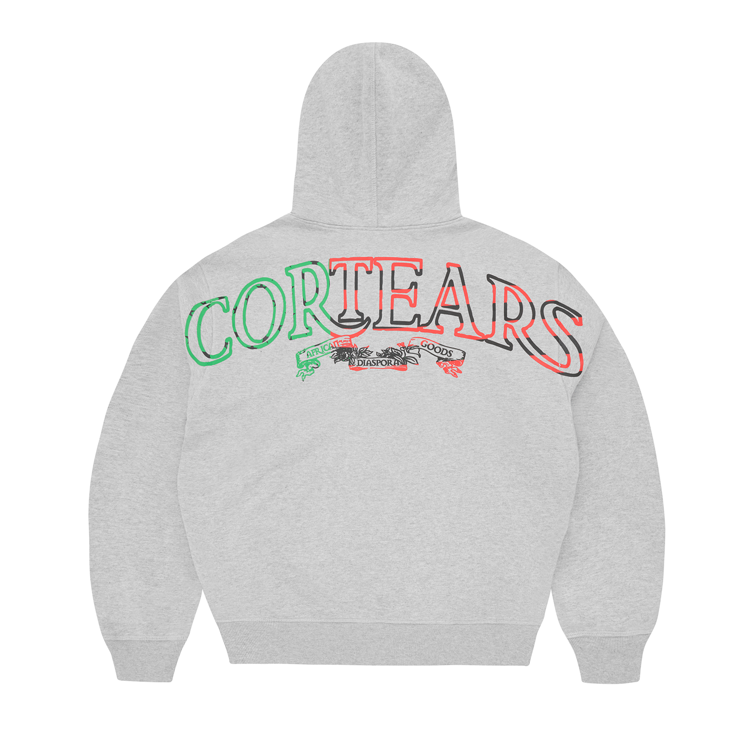 CORTEARS ROYALE ZIP HOODIE [HEATHER GREY]