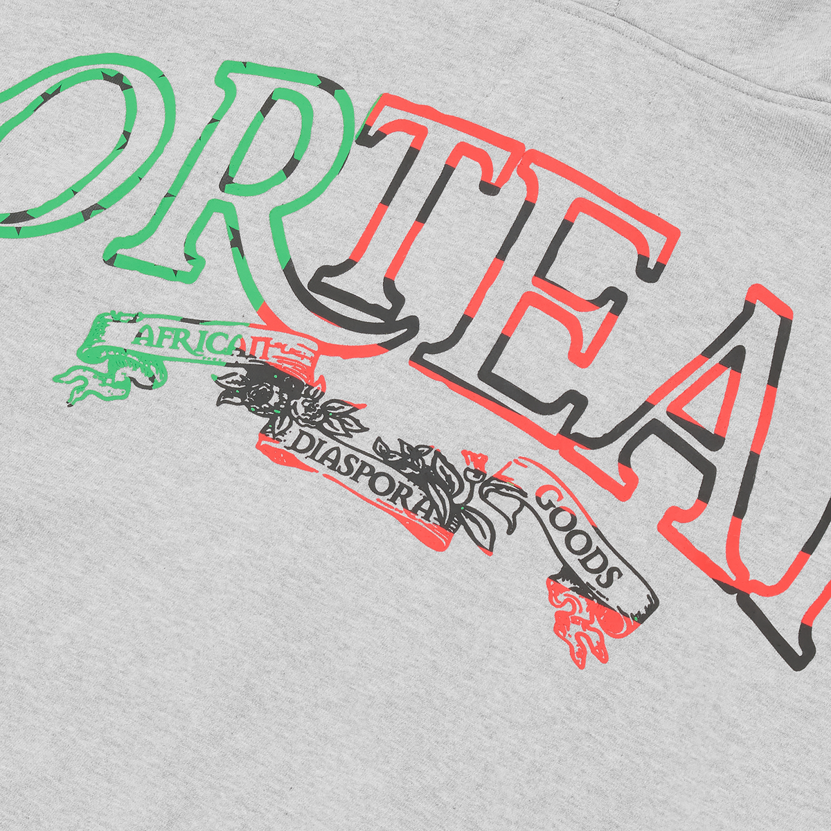 CORTEARS ROYALE ZIP HOODIE [HEATHER GREY]