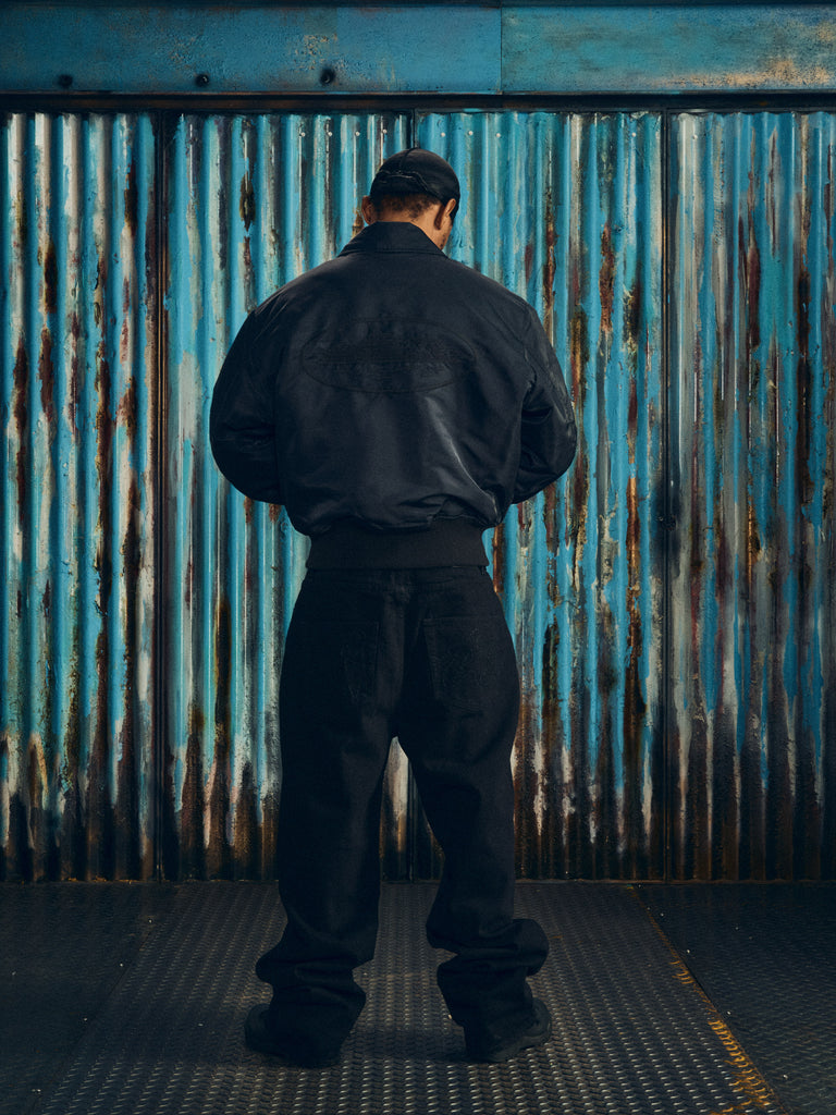 ALCATRAZ BOMBER JACKET V2 [BLACK]