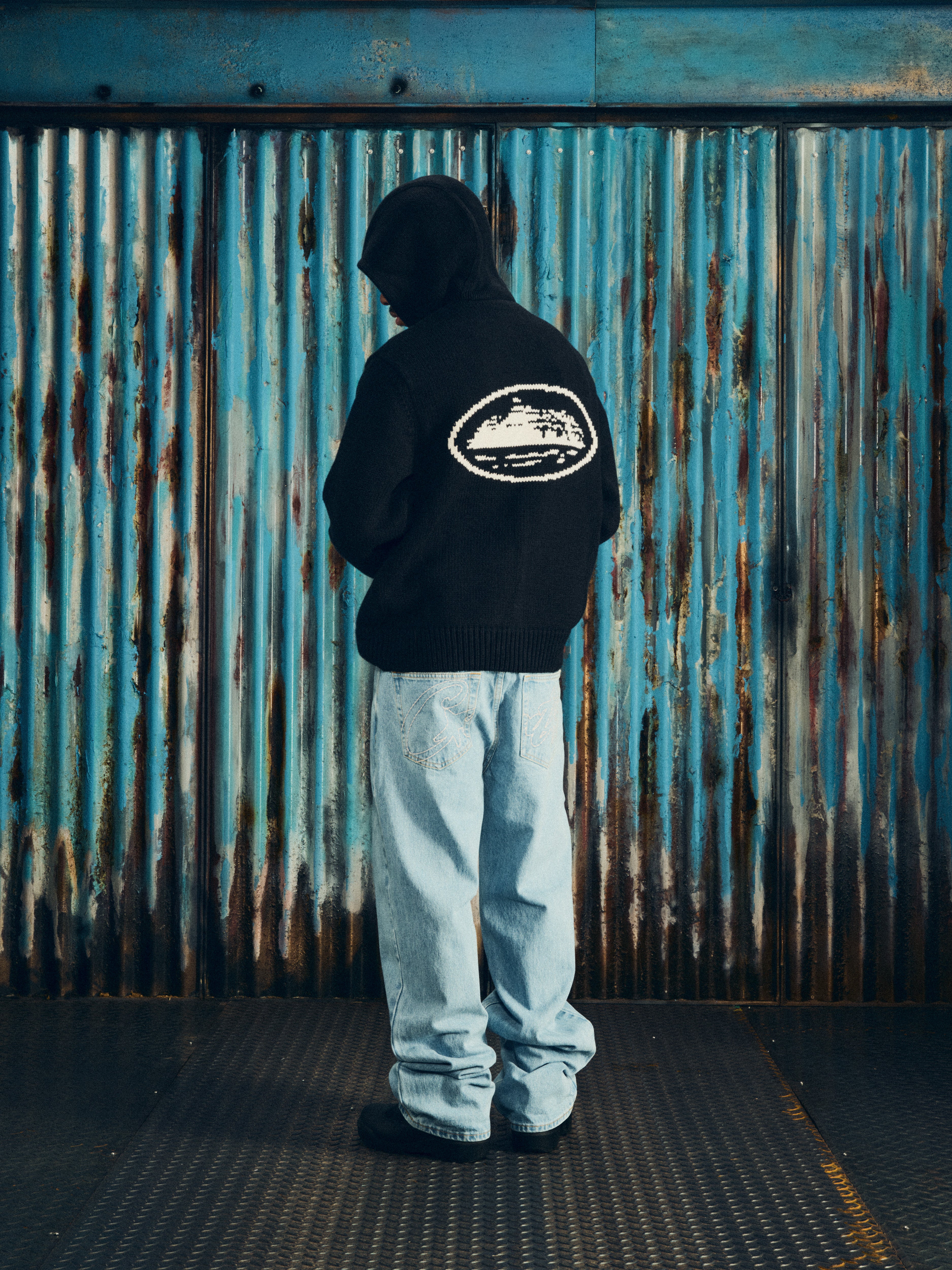 アラカルト ALCATRAZ HEAVY KNIT ZIP HOODIE [BLACK] – CRTZRTW