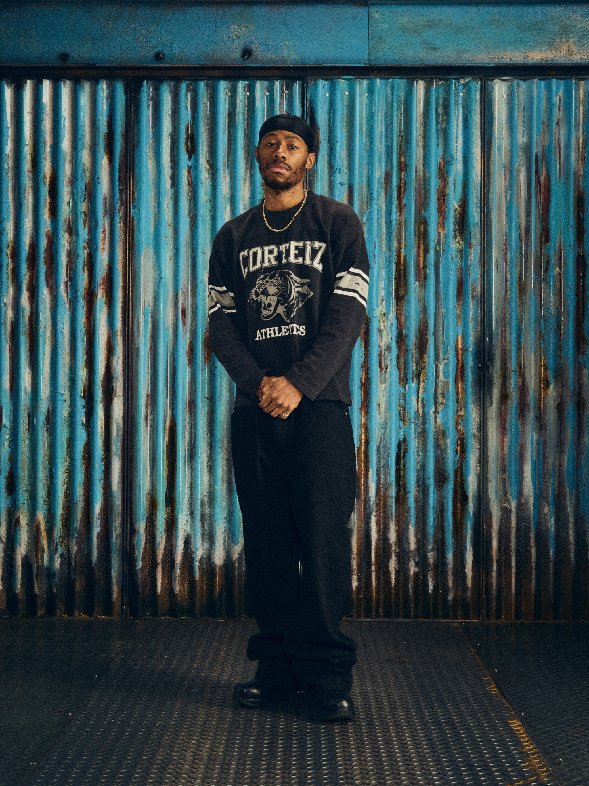 ATHLETICS HEAVYWEIGHT LS TOP [BLACK]